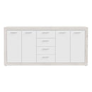 Baccio 198cm 4 Door 4 Drawer Sideboard (BCCK251)