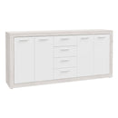 Baccio 198cm 4 Door 4 Drawer Sideboard (BCCK251)