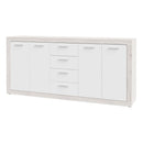 Baccio 198cm 4 Door 4 Drawer Sideboard (BCCK251)