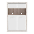 Baccio 93cm 4 Door Storage Cabinet (BCCS321)