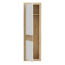 Baccio 59cm Single Door Hallway Wardrobe (BCCS811)