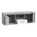 Baccio 148cm 2 Door TV Unit with Drawer (BCCT134)