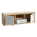 Baccio 148cm 2 Door TV Unit with Drawer (BCCT134)