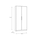 Cadix 101 cm two-door wardrobe