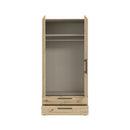 Cadix 101 cm two-door wardrobe with drawers