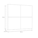 Checkmate 201 cm Sliding Wardrobe
