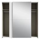 Checkmate 191 cm Mirror Wardrobe