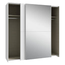 Checkmate 191 cm Mirror Wardrobe