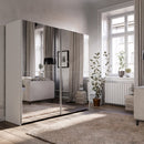 Checkmate 191 cm Mirror Wardrobe