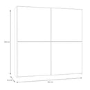 Checkmate 191 cm Mirror Wardrobe