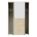 Checkmate 121 cm Sliding Wardrobe