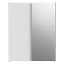 Checkmate 151 cm Mirror Wardrobe