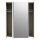 Checkmate 151 cm Mirror Wardrobe