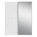 Checkmate 151 cm Mirror Wardrobe