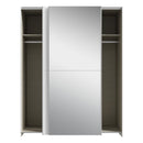 Checkmate 151 cm Mirror Wardrobe