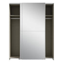 Checkmate 151 cm Mirror Wardrobe