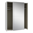 Checkmate 151 cm Mirror Wardrobe