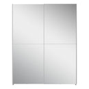 Checkmate 151 cm Mirror Wardrobe