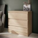 Chelsea 78cm 3 Drawer Chest (CHLK23)