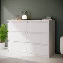 Chelsea 110cm 6 Drawer Chest (CHLK24)