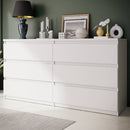 Chelsea 154cm 6 Drawer Chest (CHLK26)