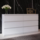 Chelsea 154cm 6 Drawer Chest (CHLK261)