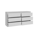 Chelsea 154cm 6 Drawer Chest (CHLK261)