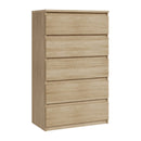Chelsea 78cm 5 Drawer Chest (CHLK45)
