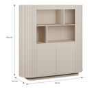 Chikuma Highboard Cabinet 162cm (CHKR621)
