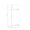 ECONOBOX Wardrobe with 2 Doors