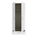 ECONOBOX Wardrobe with 2 Doors and 1 Drawer