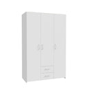 ECONOBOX Wardrobe with 3 Doors and 2 Drawers