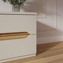EDWAL Bedside Table with 2 Drawers