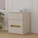 EDWAL High Bedside Table with 3 Drawers