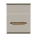 EDWAL High Bedside Table with 3 Drawers