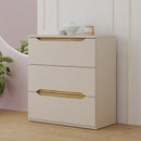 EDWAL Chest of Drawers with 3 Drawers