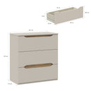 EDWAL Chest of Drawers with 3 Drawers