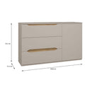 EDWAL Chest of Drawers with 1 Door and 3 Drawers