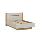 EDWAL Bed Frame with Lift-Up Storage, 140 × 200 cm