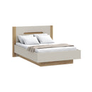 EDWAL Bed Frame with Lift-Up Storage, 140 × 200 cm