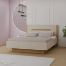 EDWAL Bed Frame with Lift-Up Storage, 160 × 200 cm