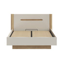 EDWAL Bed Frame with Lift-Up Storage, 160 × 200 cm