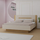 EDWAL Bed Frame with Lift-Up Storage, 180 × 200 cm