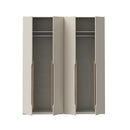 EDWAL Wardrobe with 4 Soft-Close Doors