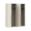 EDWAL Wardrobe with 4 Soft-Close Doors