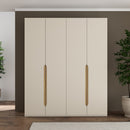 EDWAL Wardrobe with 4 Soft-Close Doors