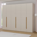EDWAL Wardrobe with 6 Soft-Close Doors