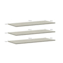 EDWAL Set of 3 Shelves