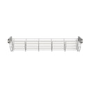 Grey Metal Wardrobe Shoe Rack