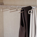 Grey Metal Wardrobe Trousers Hanger
